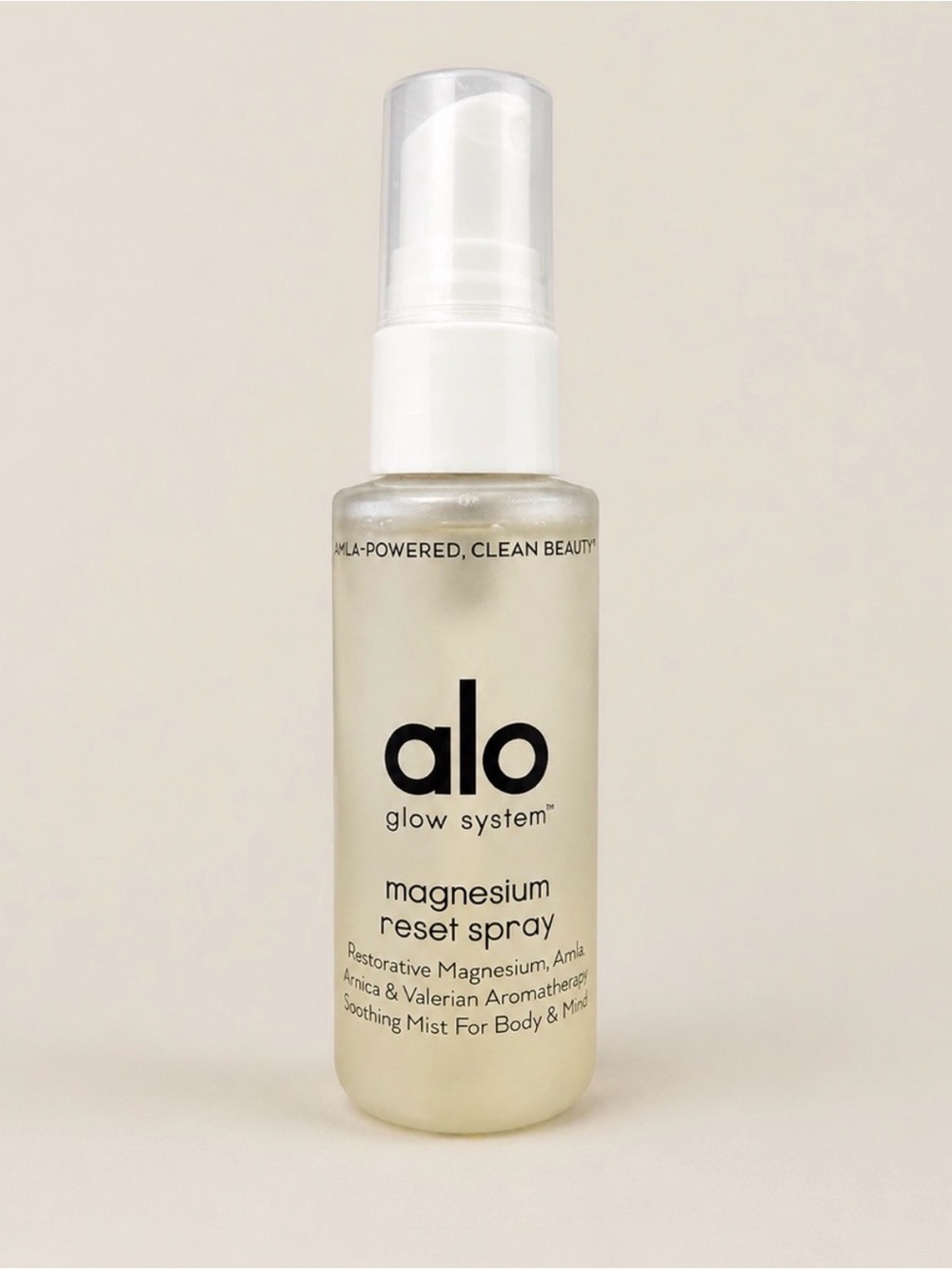 alo glow system Magnesium Reset Spray